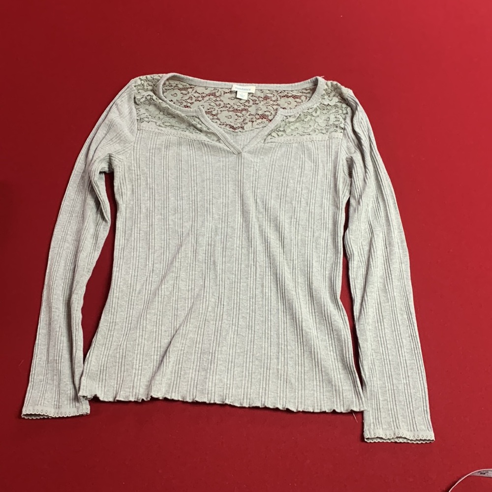Sundance lace Henley